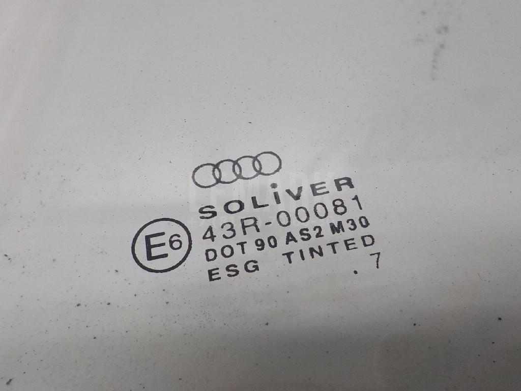Стекло двери задней левой для  Audi A3 [8PA] Sportback 2004-2013