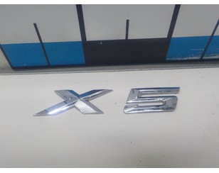 Эмблема на крышку багажника для BMW X5 F15/F85 2013-2018 с разбора состояние отличное
