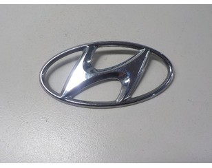 Эмблема на крышку багажника для Hyundai Solaris 2017> БУ состояние отличное