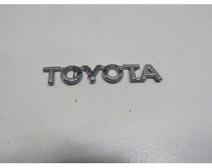 Эмблема на крышку багажника для Toyota Yaris 2005-2011 б/у состояние отличное