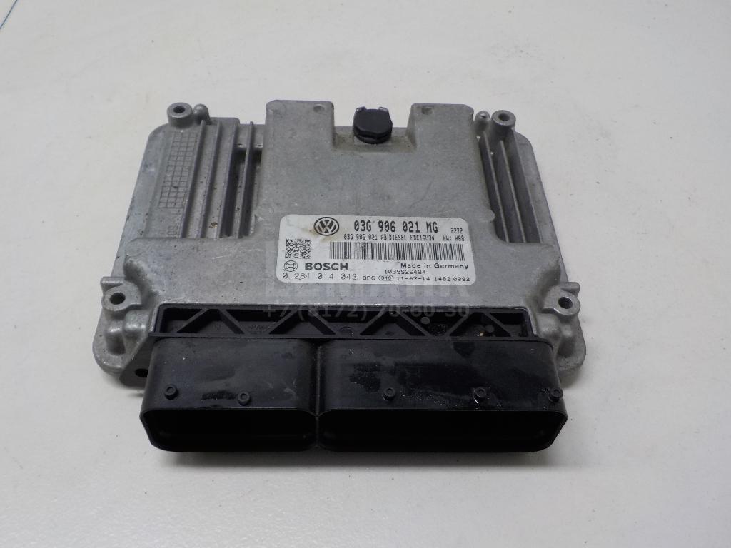 Блок управления двигателем 03G906021MG VAG