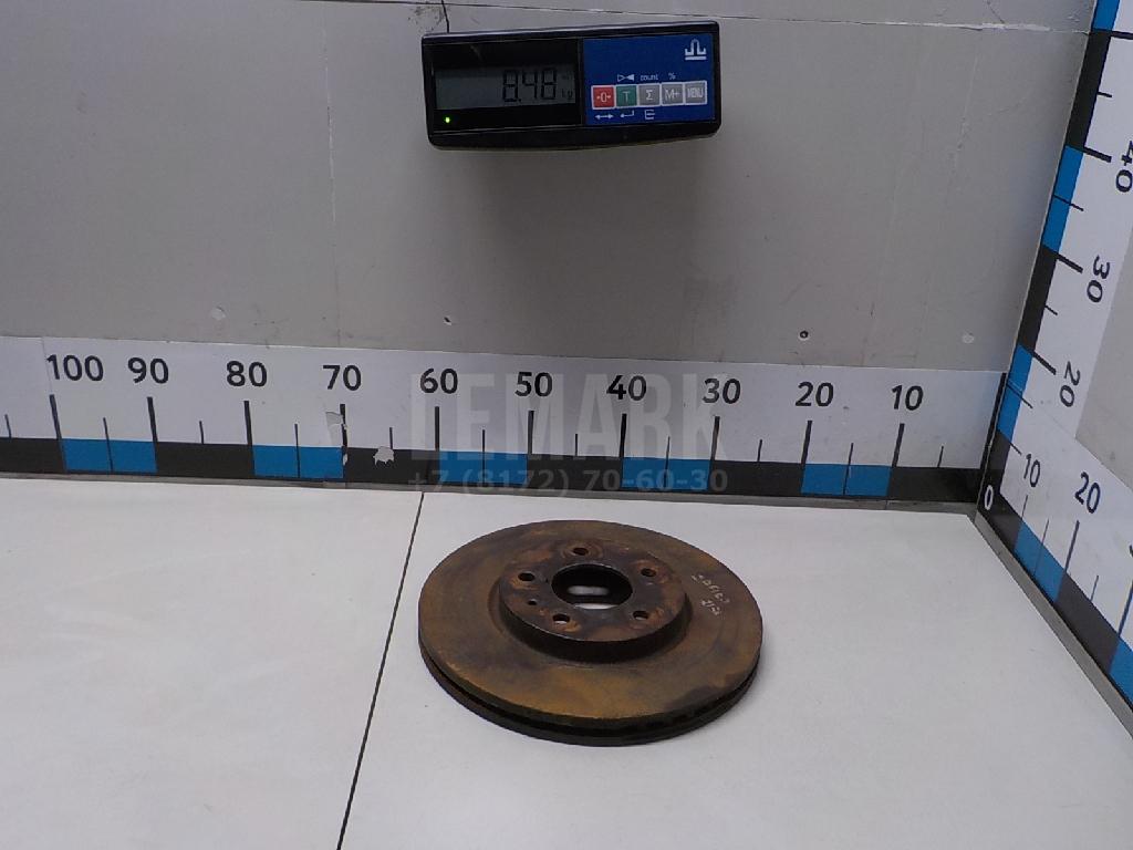 Диск тормозной передний вентилируемый 569076 GM