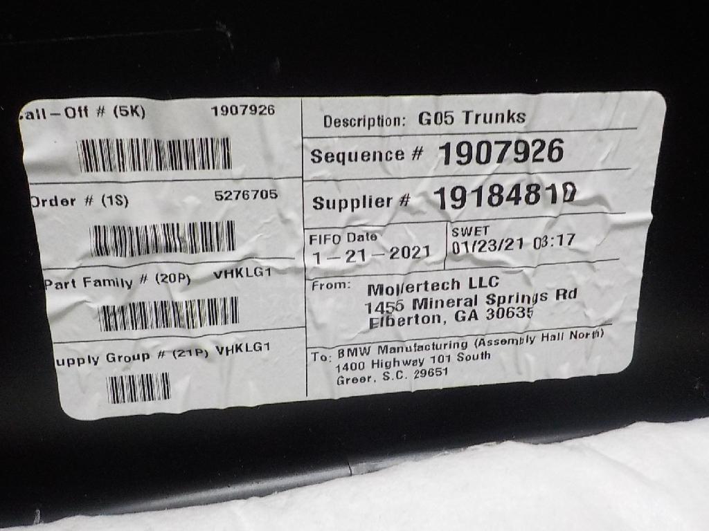 Обшивка двери багажника для  BMW 3-serie F34 GT 2012-2020