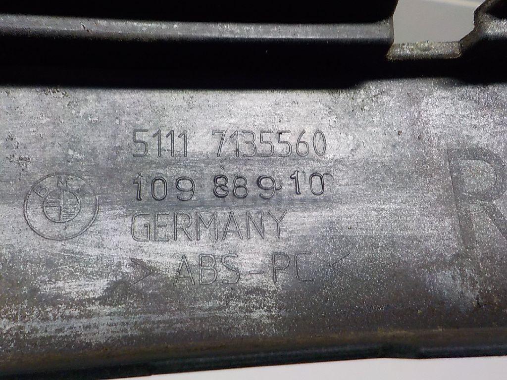 Накладка переднего бампера правая для  Audi A3 [8V] 2013-2020