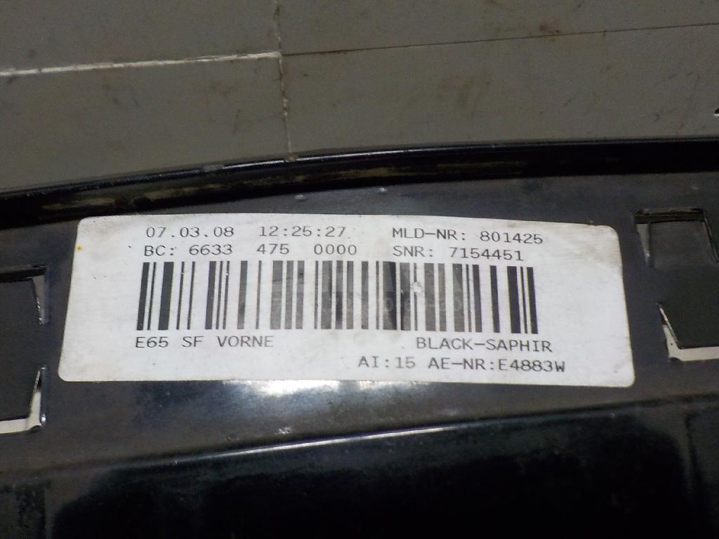 Бампер передний для  BMW 7-serie E65/E66 2001-2008