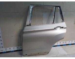 Дверь задняя левая для BMW X3 F25 2010-2017 БУ состояние хорошее
