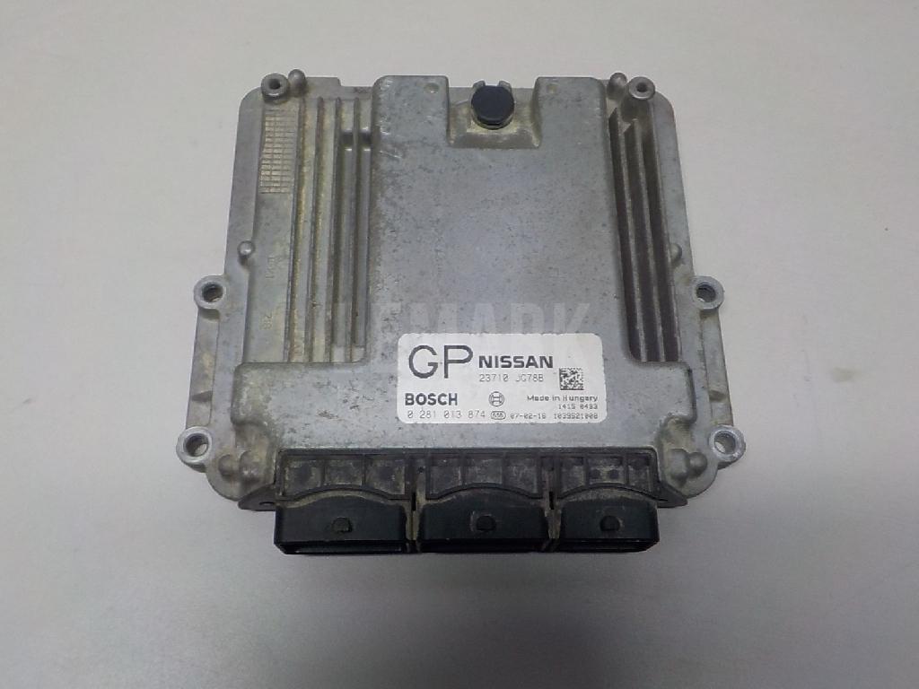Блок управления двигателем 23710JG78B Nissan