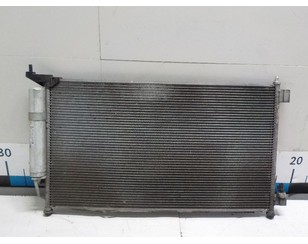 Радиатор кондиционера (конденсер) для Nissan Tiida (C11) 2007-2014 с разбора состояние отличное