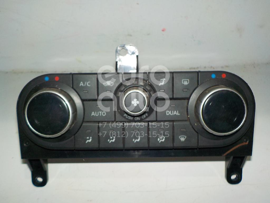 Блок управления климатической установкой для Nissan Qashqai+2 (JJ10 ...
