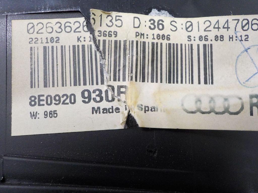 Панель приборов для  Audi A4 [B8] 2007-2015