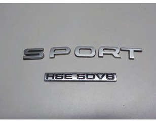 Эмблема на крышку багажника для Land Rover Range Rover Sport 2013> с разборки состояние отличное