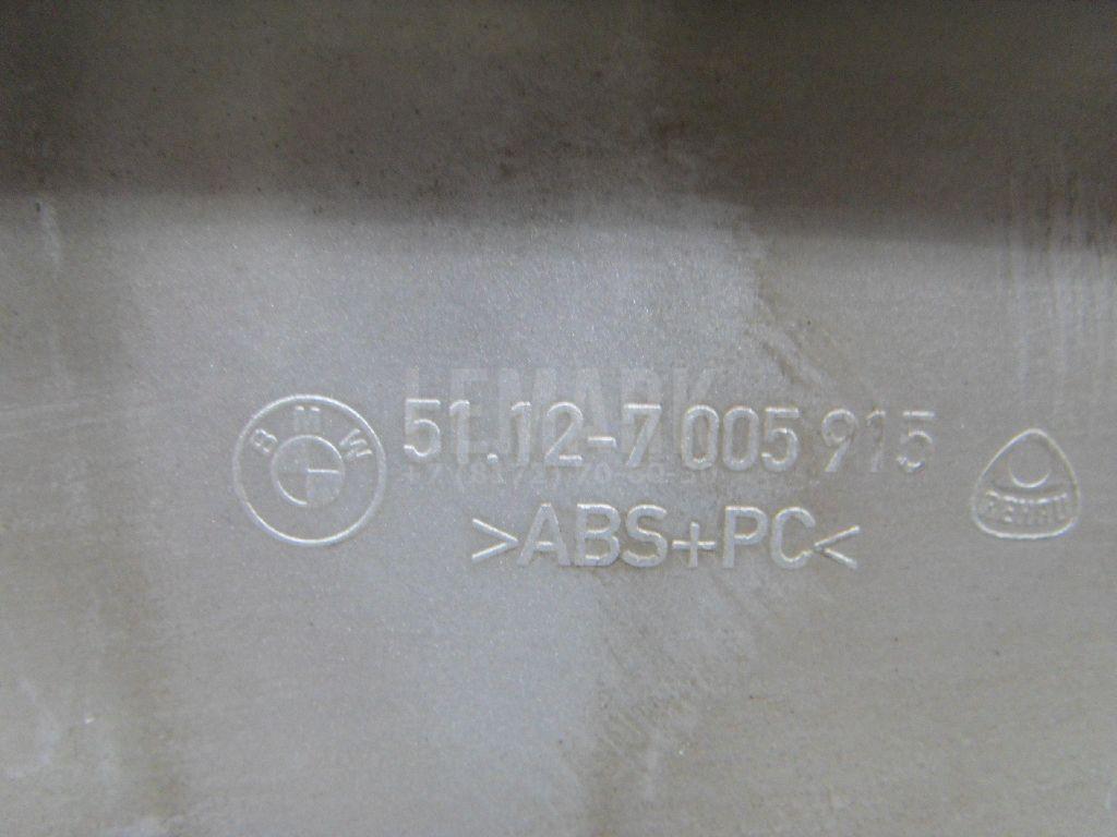 Накладка заднего бампера для  BMW 7-serie E65/E66 2001-2008