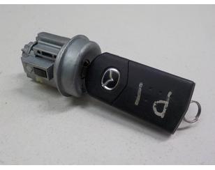 Вставка замка зажигания с ключом для Mazda Mazda 6 (GH) 2007-2013 БУ состояние отличное