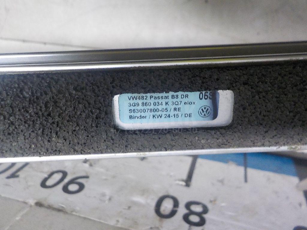 Рейлинг правый (планка на крышу) 3G9860034K3Q7 VAG
