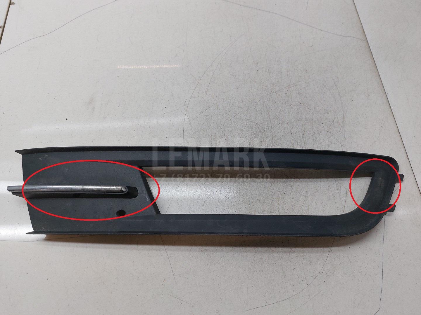 Решетка в бампер правая 3G08546629B9 VAG