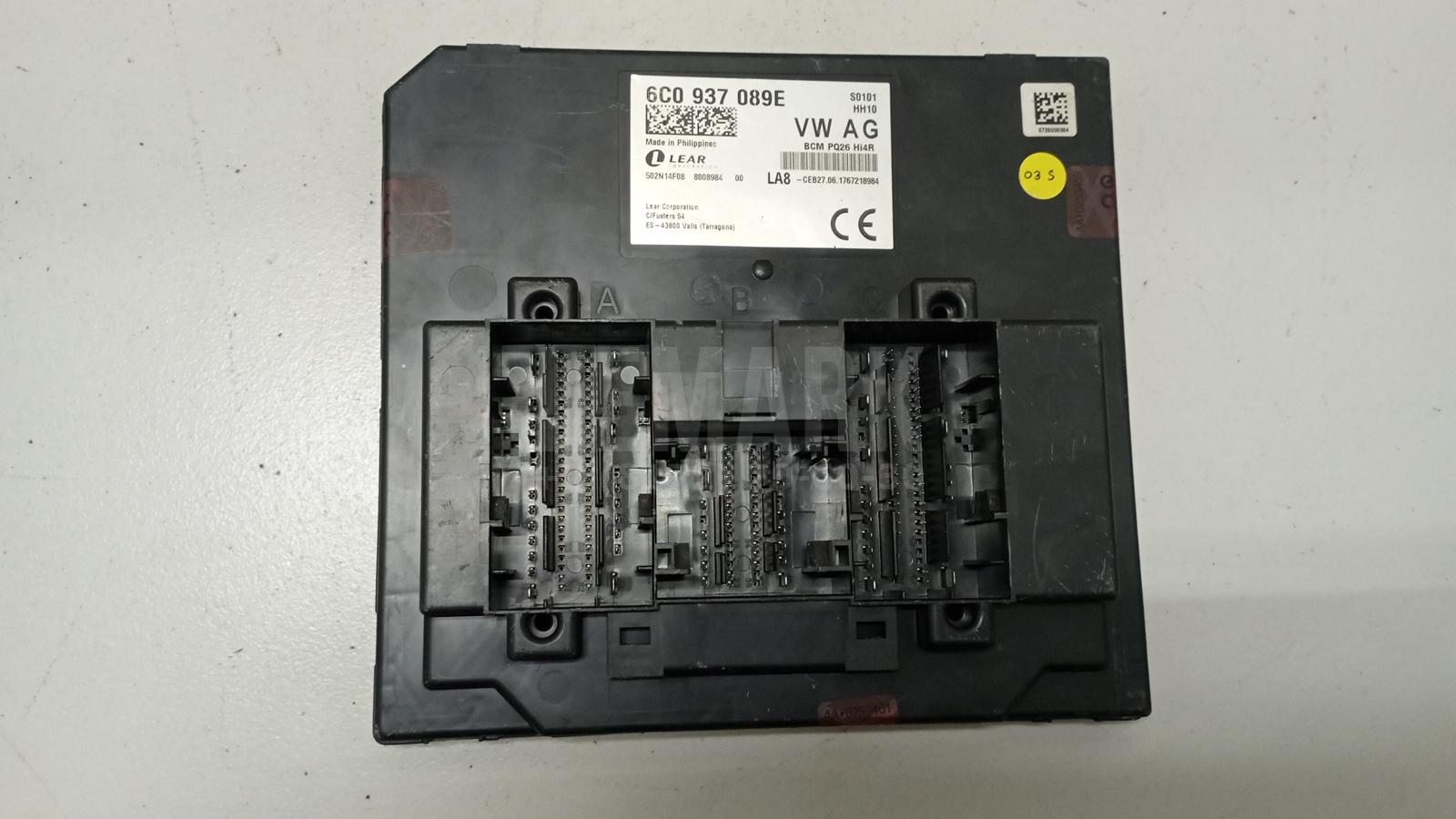 Блок комфорта 6C0937089E VAG