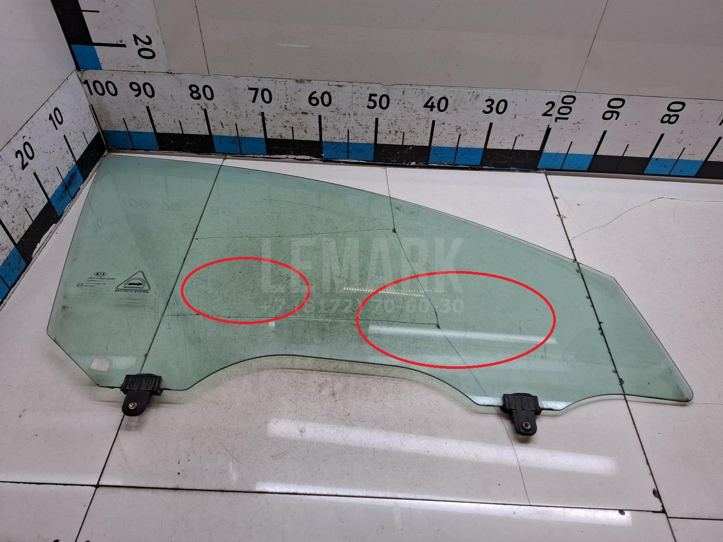 Стекло двери передней правой 824213U000A Hyundai-Kia
