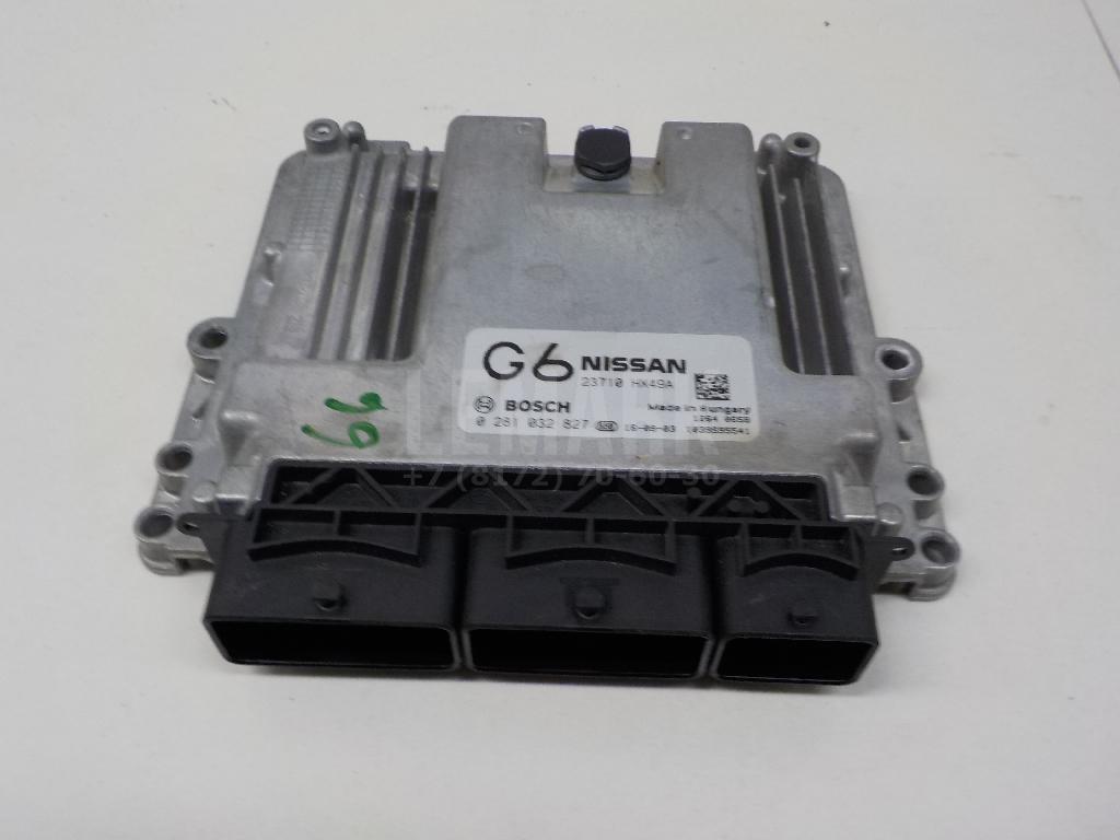 Блок управления двигателем 23710HX49A Nissan