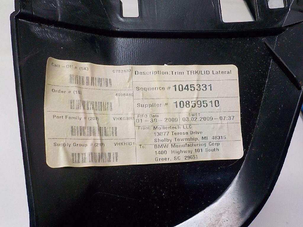 Обшивка двери багажника для  BMW X3 E83 2004-2010