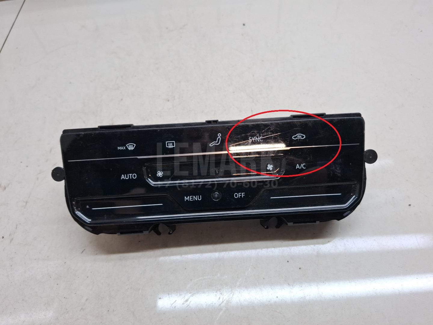 Блок управления климатической установкой 3G8907044XBT VAG