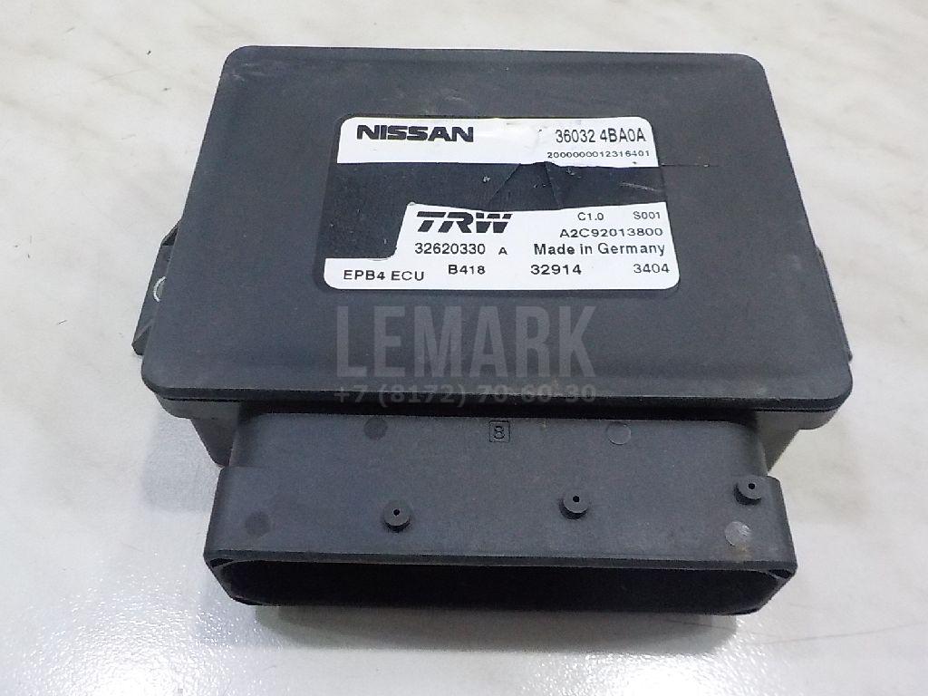 Блок управления парковочным тормозом 360324BA0A Nissan