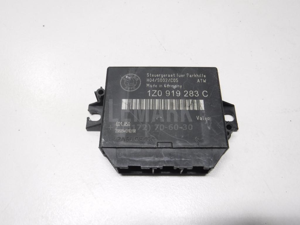 Блок управления парктроником 1Z0919283C VAG