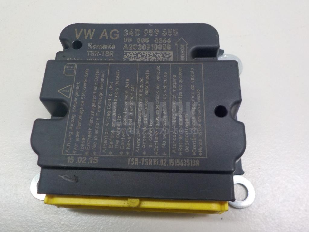 Блок управления AIR BAG 34D959655 VAG