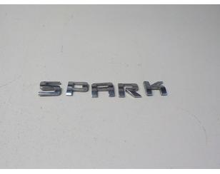 Эмблема на крышку багажника для Chevrolet Spark 2010-2015 б/у состояние отличное