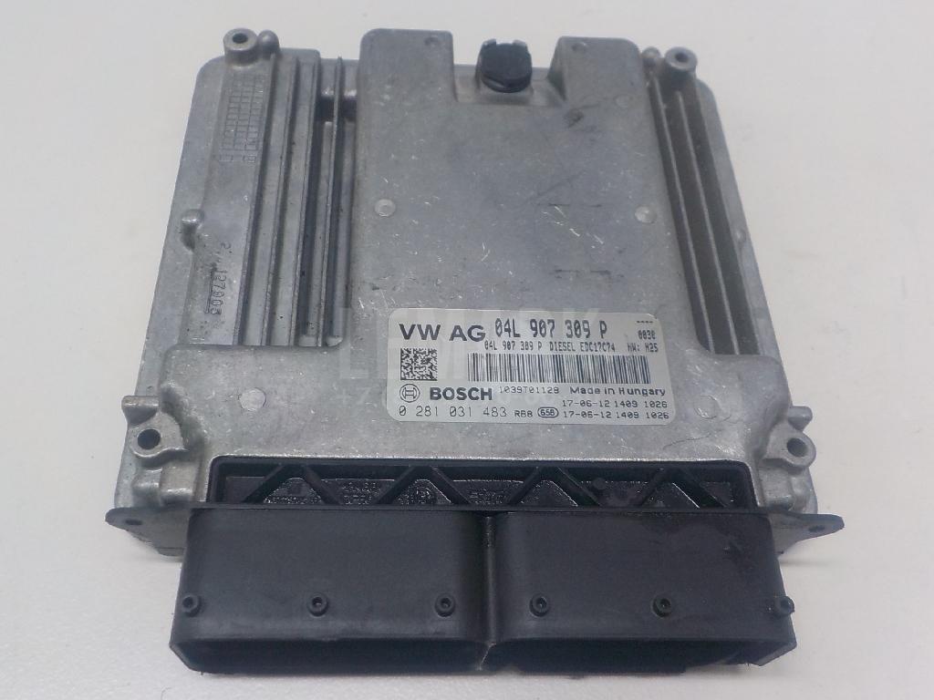 Блок управления двигателем 04L906026HT VAG