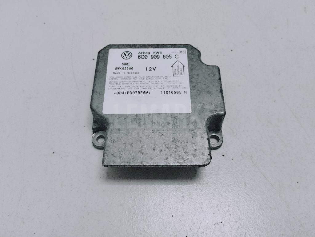 Блок управления AIR BAG 6Q0909605C VAG