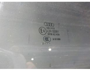 Стекло двери задней левой для Audi Allroad quattro 2006-2012 БУ состояние отличное
