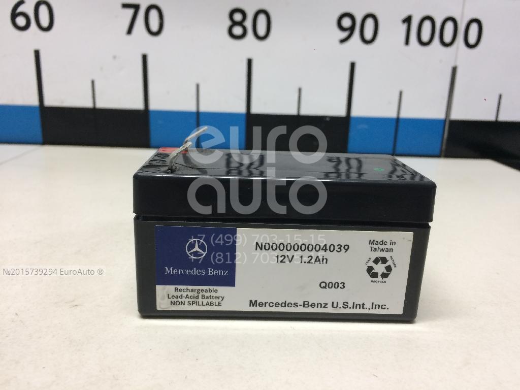 Mercedes Benz 000000004039 Аккумулятор