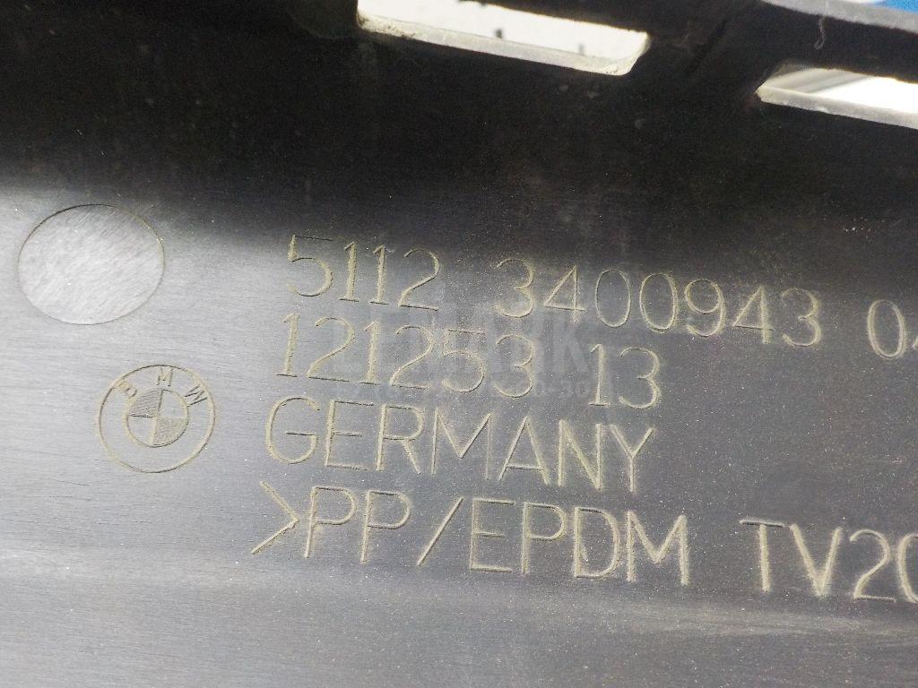 Направляющая заднего бампера левая для  BMW X5 E53 2000-2007