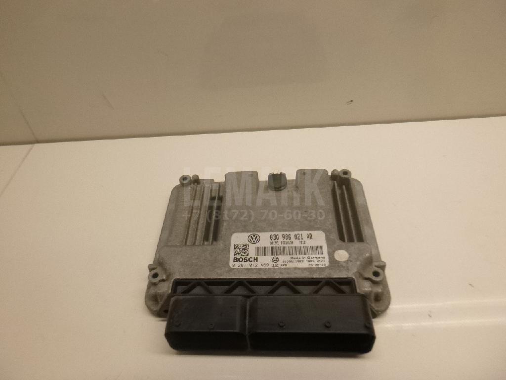 Блок управления двигателем 03G906021AR VAG