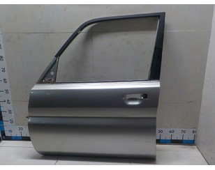Дверь передняя левая для Mitsubishi Pajero Pinin (H6,H7) 1999-2005 б/у состояние удовлетворительное