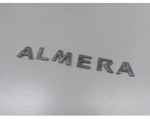 Эмблема на крышку багажника для Nissan Almera Tino 2000-2006 БУ состояние отличное