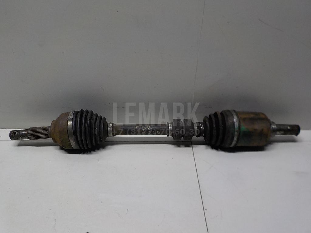 Полуось передняя левая 39101JG32B Nissan