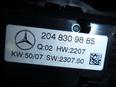 Блок управления климатической установкой Mercedes Benz 2048309885