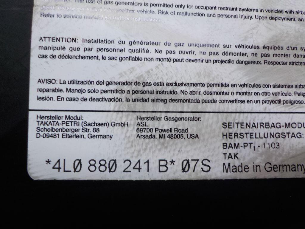 Подушка безопасности боковая (в сиденье) для  BMW 5-serie E60/E61 2003-2009