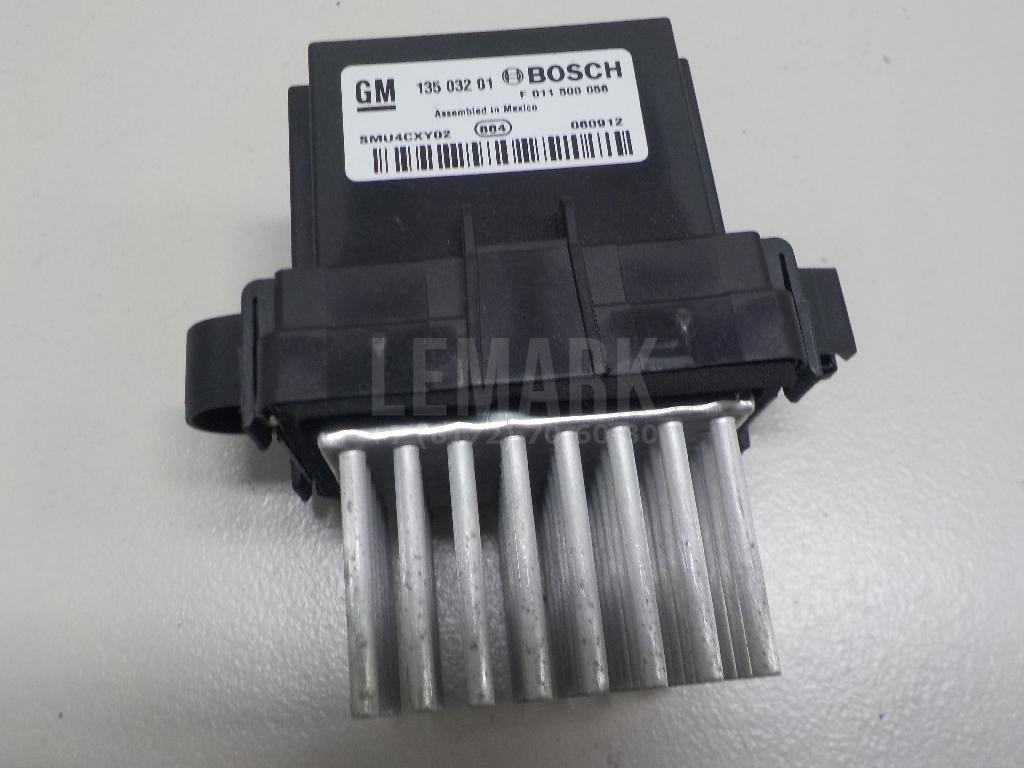 Резистор отопителя 13503201 GM