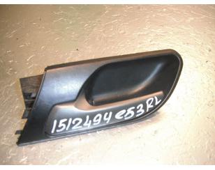 Ручка двери задней внутренняя левая для BMW X5 E53 2000-2007 с разбора состояние отличное