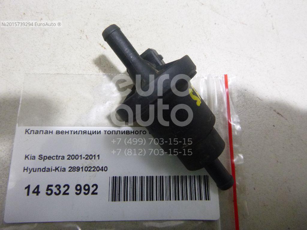 2891022040 Hyundai Kia Клапан Абсорбера Купить