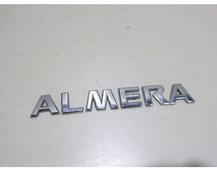 Эмблема на крышку багажника для Nissan Almera Classic (B10) 2006-2013 БУ состояние отличное