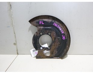 Пыльник тормозного диска для Nissan Qashqai (J10) 2006-2014 б/у состояние хорошее