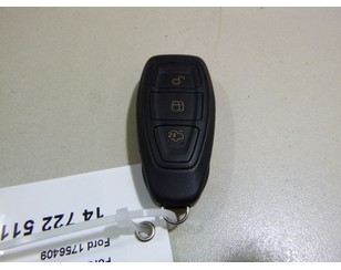 Ключ зажигания для Ford Fiesta 2008-2019 с разборки состояние хорошее