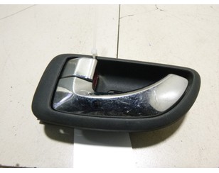 Ручка двери задней внутренняя левая для Hyundai Santa Fe (SM)/ Santa Fe Classic 2000-2012 БУ состояние хорошее