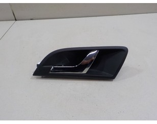Ручка двери задней внутренняя левая для Skoda Superb 2008-2015 с разборки состояние отличное
