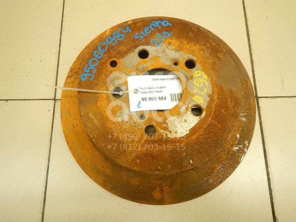 ДИСК ТОРМОЗНОЙ TOYOTA 424310E020