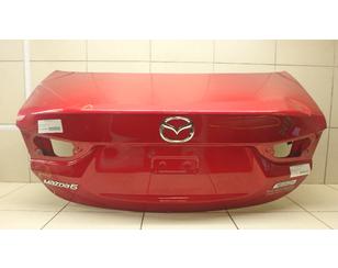 Крышка багажника для Mazda Mazda 6 (GJ/GL) 2013> б/у состояние удовлетворительное