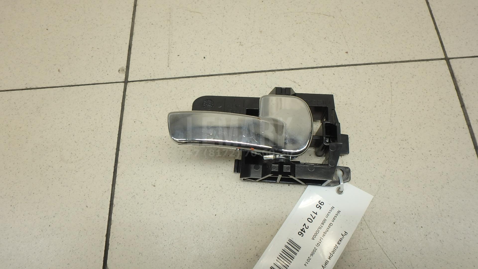 Ручка двери внутренняя правая 80670JD00A Nissan